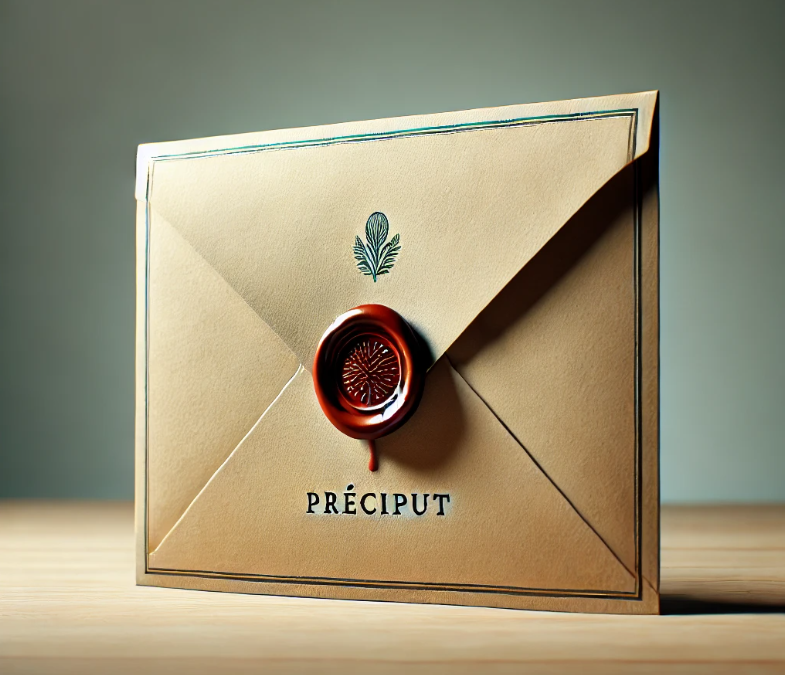 Préciput : définition juridique