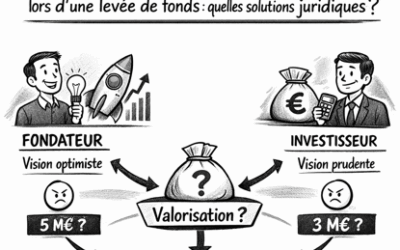 Désaccord sur la valorisation lors d’une levée de fonds : quelles solutions juridiques ?