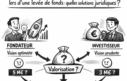 Désaccord sur la valorisation lors d’une levée de fonds : quelles solutions juridiques ?